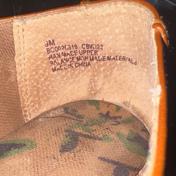 BOC Tan Flats with Floral Interior - Picture 2 of 3